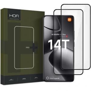 Tvrzené sklo Hofi Glass Pro+ Xiaomi 14T / 14T Pro Černé [2 PACK]