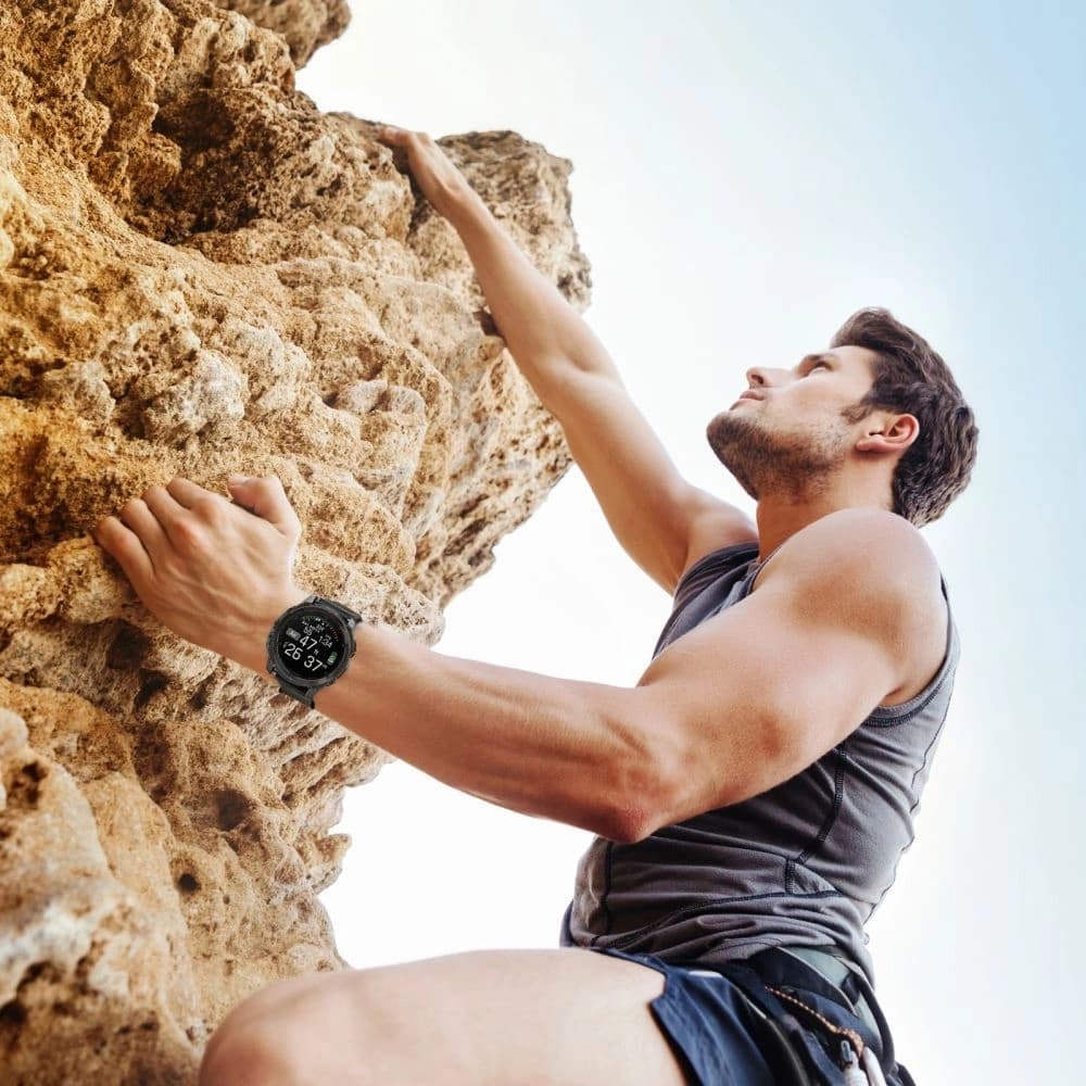 Pásek Tech-Protect Nylon Pro Garmin Fenix 5 / 6 / 6 Pro / 7 / 8 47mm / E Černý - 5