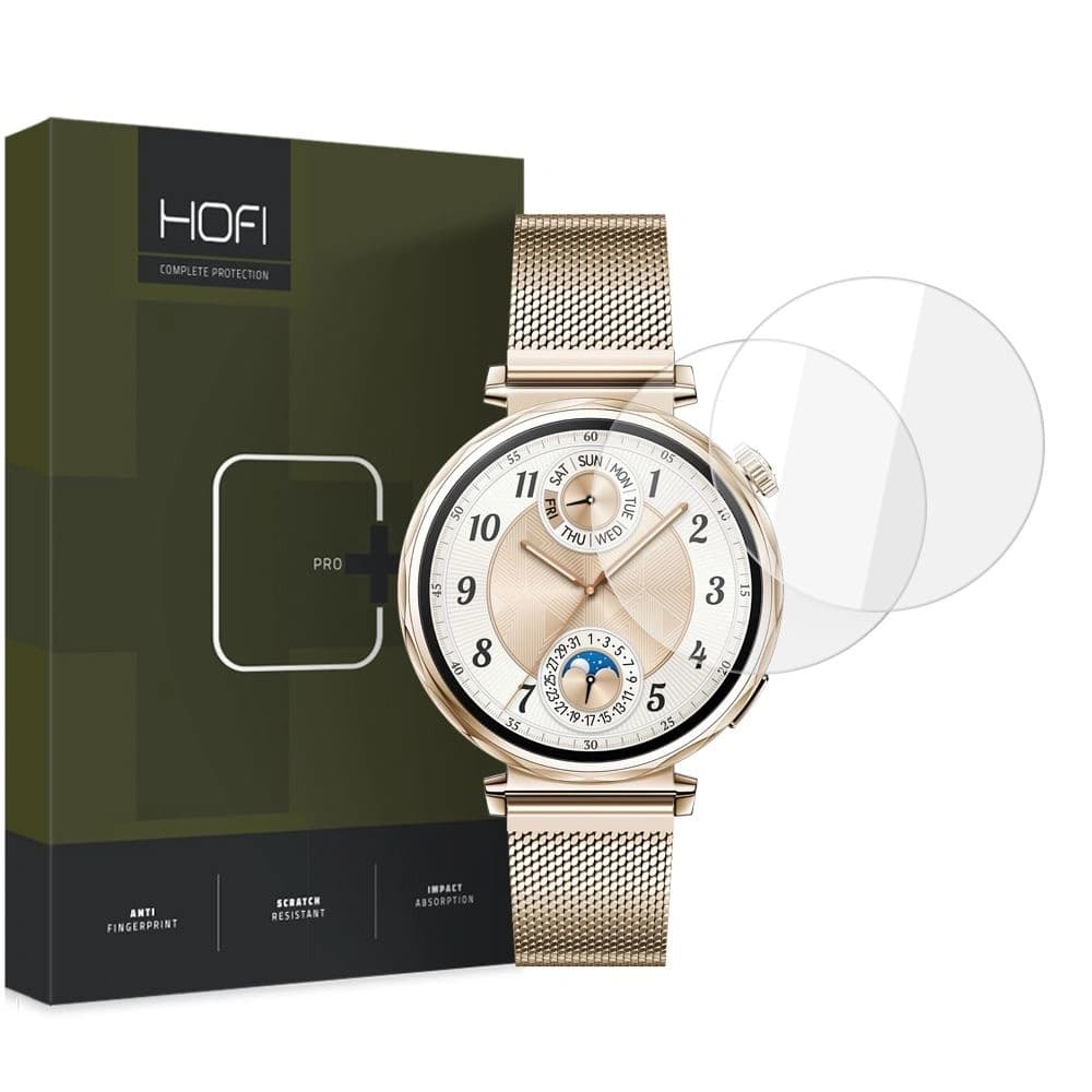 Hofi Glass Pro+ Huawei Watch GT 5 41mm Klar [2 PACK] - 1