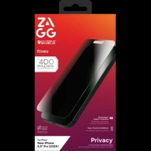 ZAGG InvisibleShield Glass Elite Privacy Apple iPhone 16 Pro Max