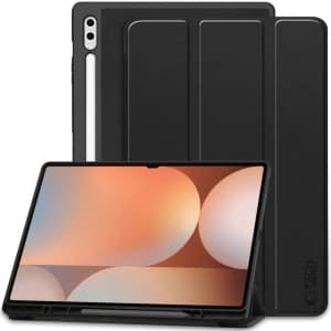 Tech-Protect SmartCase Toll Samsung Galaxy Tab S8 Ultra / S9 Ultra / S10 Ultra 14.6 Fekete