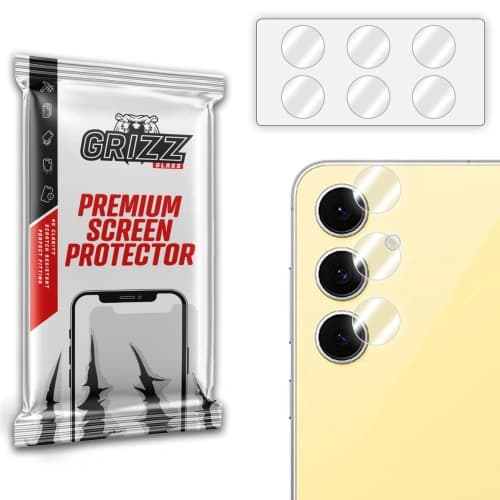 Sklo na aparát GrizzGlass HybridGlass Camera pro Samsung Galaxy S24 FE