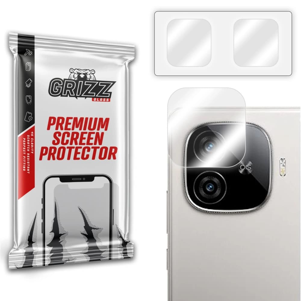 GrizzGlass HybridGlass Kamera Vivo iQOO Z9 Turbo Plus - 1