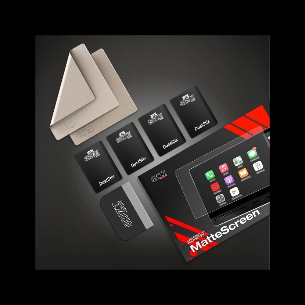 Matte GrizzGlass CarDisplay Protection Seat Leon 4 12,9" Facelift 2024-2025 - 8