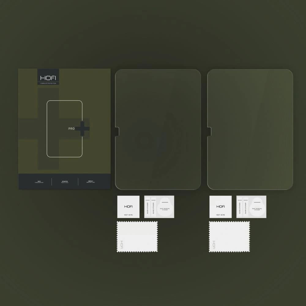 Tvrzené sklo Hofi Glass Pro+ Apple iPad 10.9" 2022 (10. generace) Čiré [2 PACK] - 5