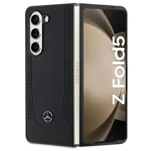 Mercedes MEHCZFD5ARMBK Samsung Galaxy Z Fold5 hardcase Leather Urban black
