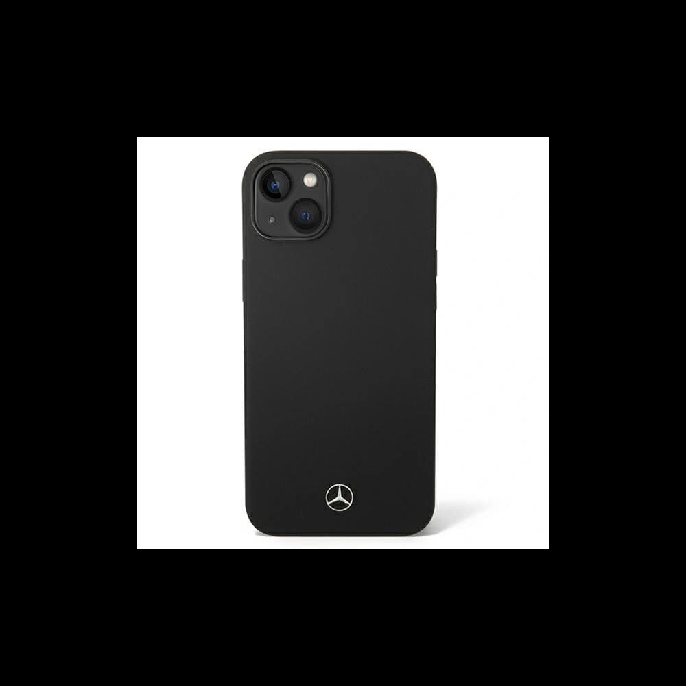 Mercedes MEHMP14SSILBK Apple iPhone 13 / 14 / 15 Hartschale Silikonlinie Magsafe schwarz - 2