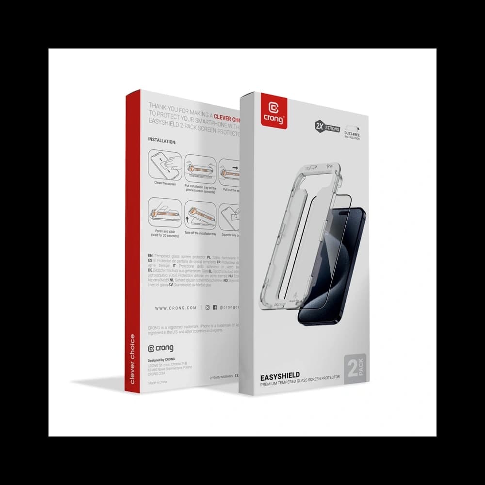 Crong EasyShield Apple iPhone 16 Pro [2 PACK] - 6