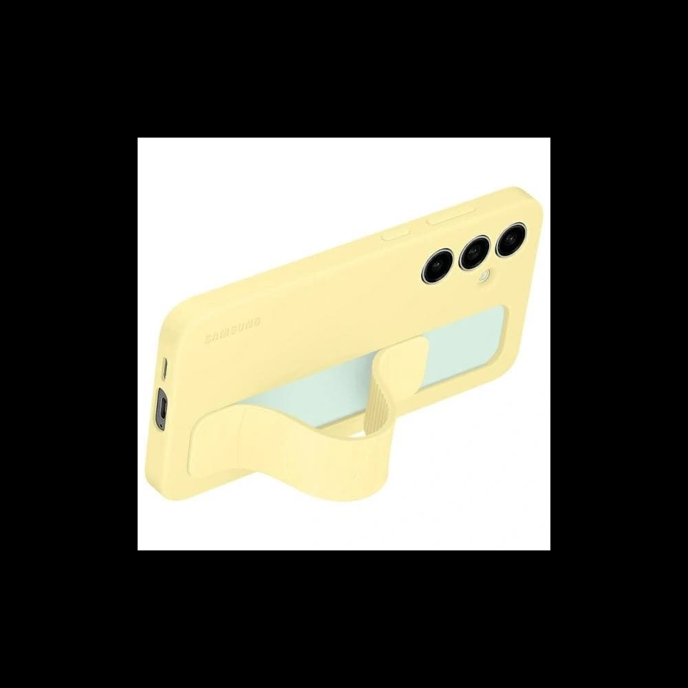 Etui Samsung EF-GS721CYEGWW Galaxy S24 FE Standing Grip Case żółty/yellow - 5