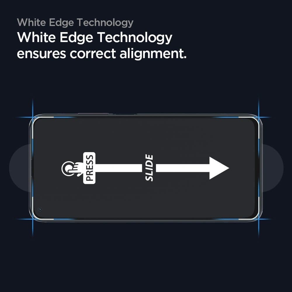 [OUTLET] Tempered glass Spigen GLAS.tR Slim Xiaomi Mi 10T/10T Pro Black - 5