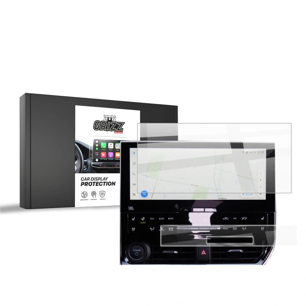 Ceramic GrizzGlass CarDisplay Protection Toyota bZ4X 12,3" 2022-2025 [2in1] - 1