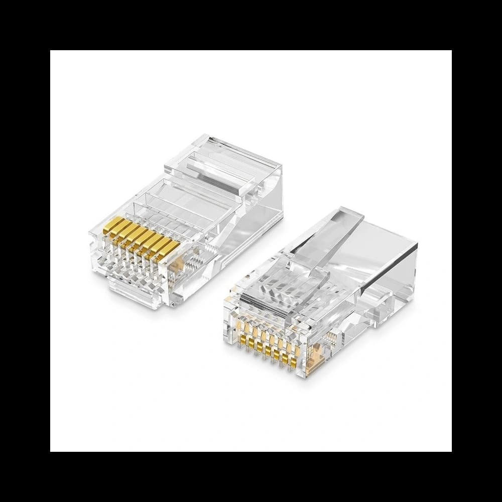RJ45 UGREEN Ethernet-Stecker, 8P/8C, Kat.5/5e, UTP (10 Stk.) - 1