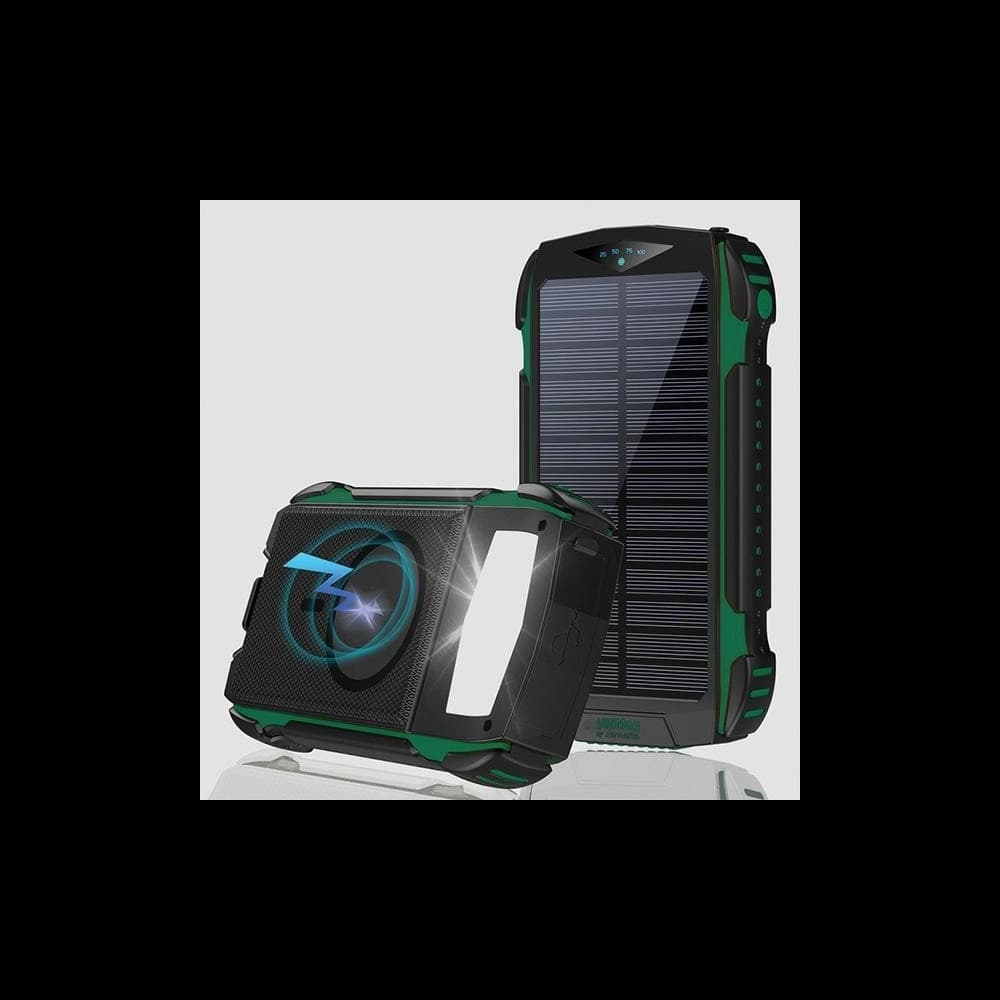 Solární powerbanka 4smarts TitanPack Rugged UltiMag 20000mAh zelená/green - 2