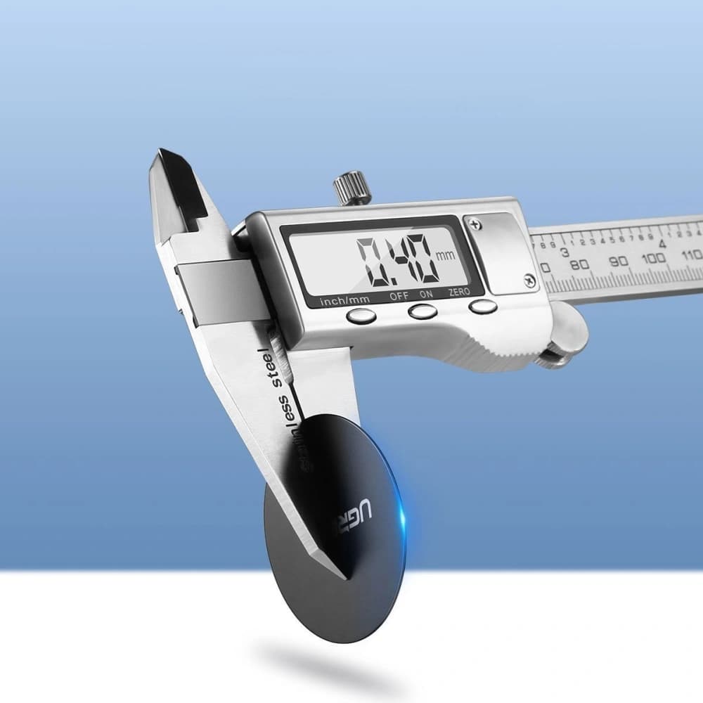 Metalová destička UGREEN pokrytá kůží, pro magnetický držák (2 ks) - 4