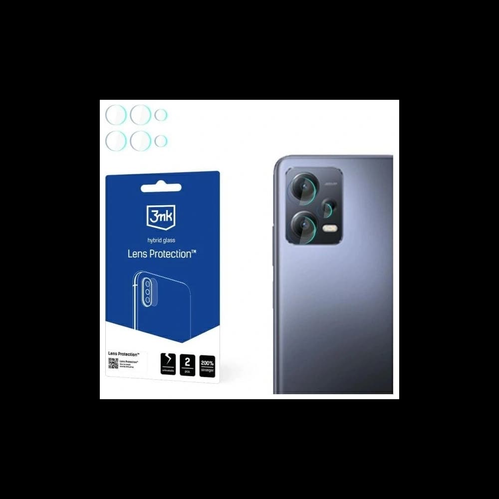 3MK Lens Protect Redmi Note 12 5G [4 PACK] - 1