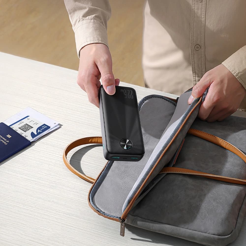 Joyroom JR-PBF16 powerbank de 20000mAh USB-C USB-A 22.5W negru - 12