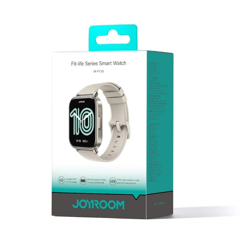 Joyroom Fit-Life JR-FT3S smartwatch with call answering function titanium color - 7