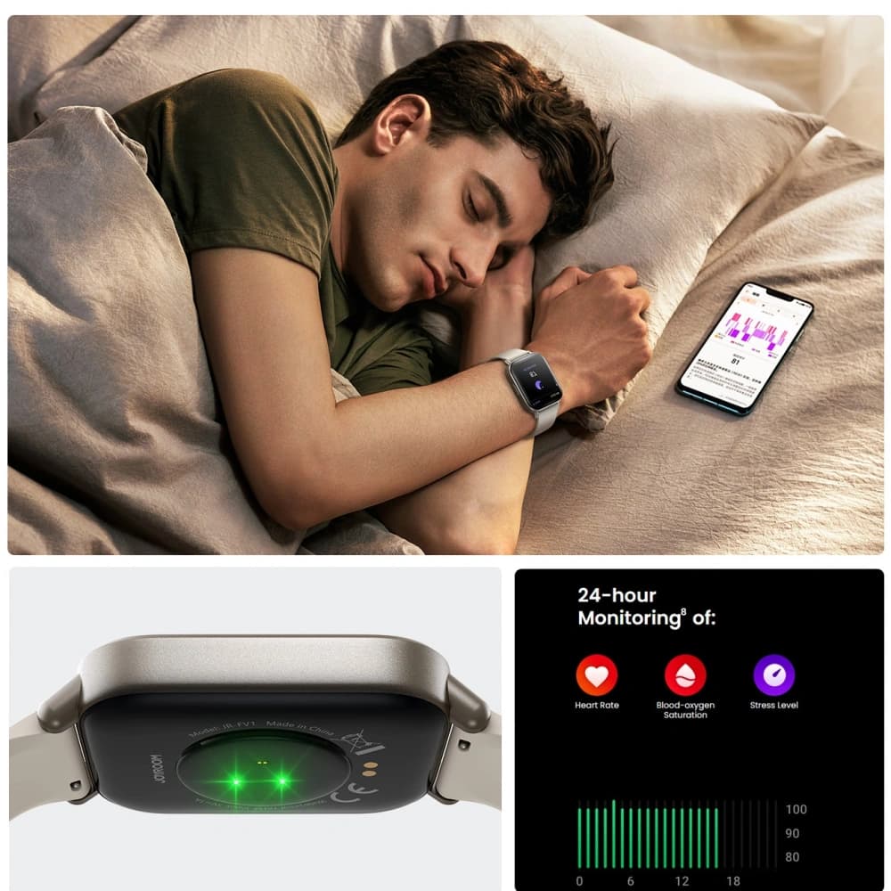 Joyroom Fit-Life JR-FT3S smartwatch with call answering function titanium color - 13