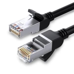 UGREEN Cat 6 UTP Ethernet RJ45 Cable Pure Copper 20m black