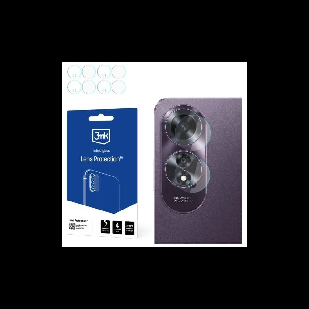 3MK Objektivschutz OPPO A60 [4 PACK] - 1