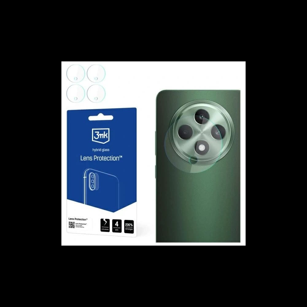 3MK Lens Protect OPPO Reno 12 F / FS [4 PACK] - 1