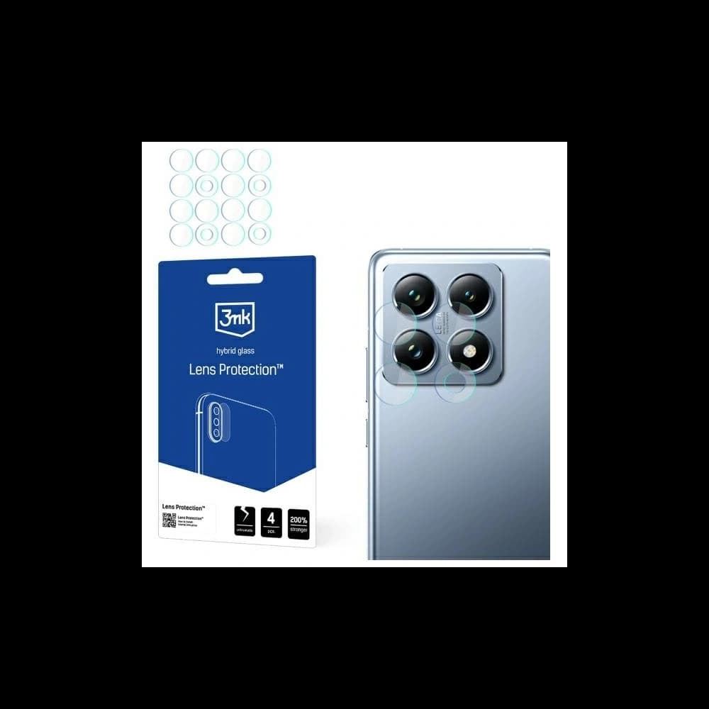 3MK Linsen Schutz Xiaomi 14T / 14T Pro [4 PACK] - 1
