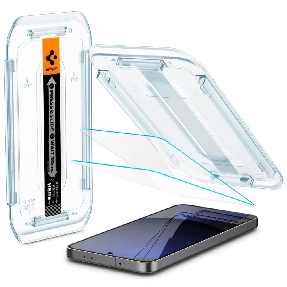 Tvrzené sklo Spigen GLAS.tR ez Fit Samsung Galaxy S24 FE Clear [2 PACK] - 2