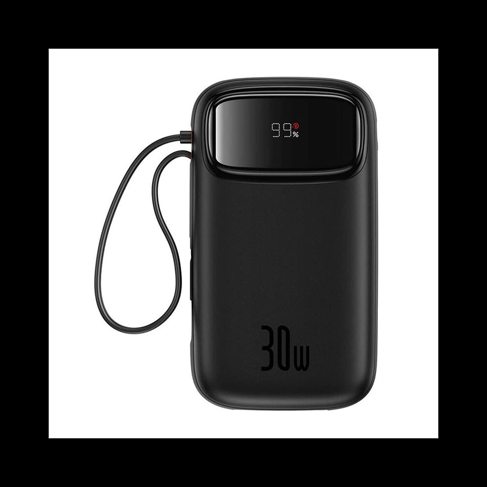 Baseus QPow 2 20000mAh 30W 2xUSB-C powerbank (negru) - 1