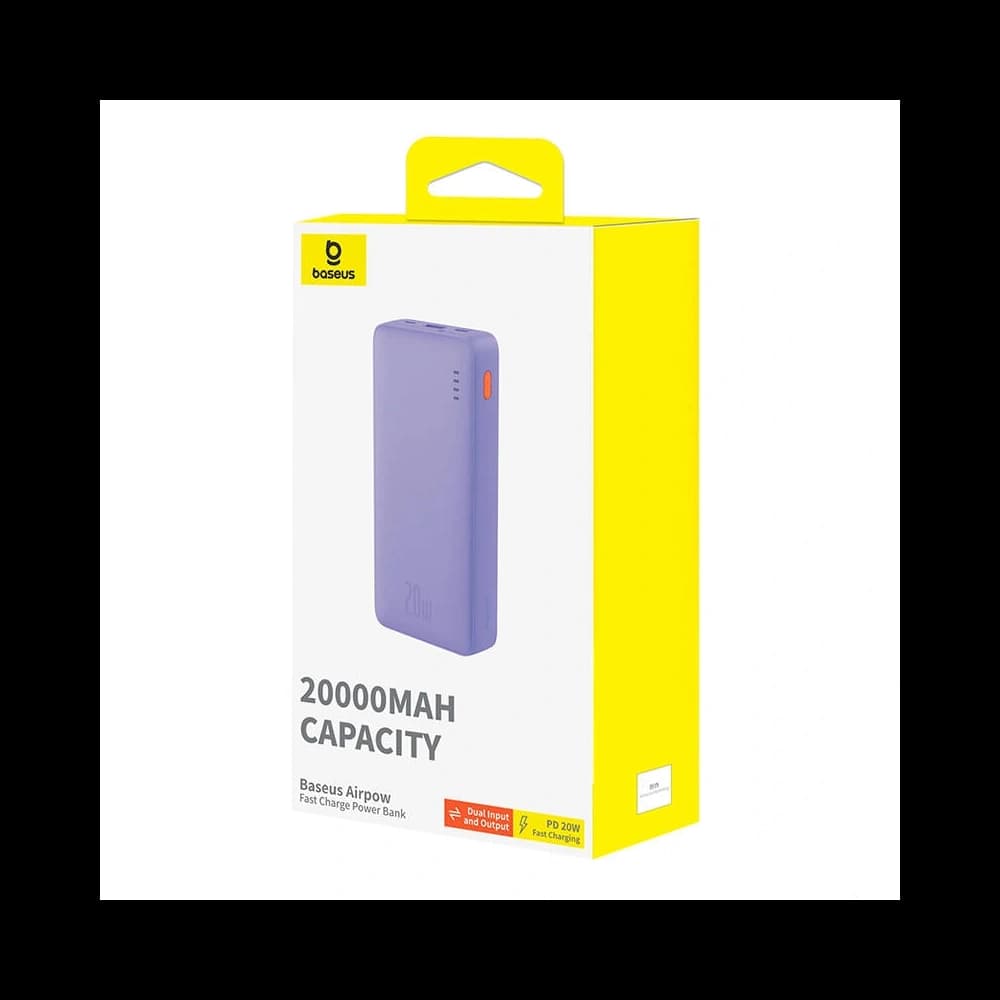 Baseus Powerbank Airpow 20000mAh 20W (mov) - 5