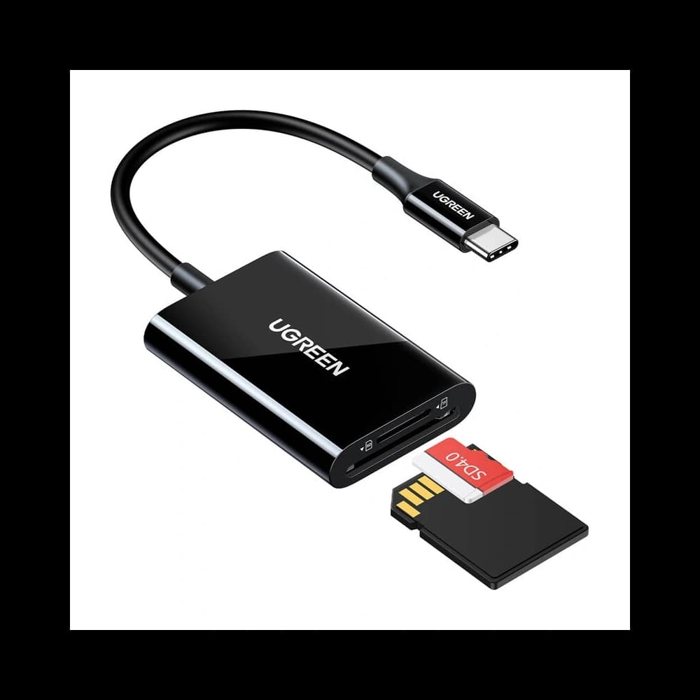 UGREEN CM265 USB-C / SD, MicroSD Card Reader (black) - 1