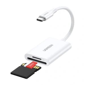 UGREEN CM265 USB-C / SD, MicroSD-Kartenleser (weiß)