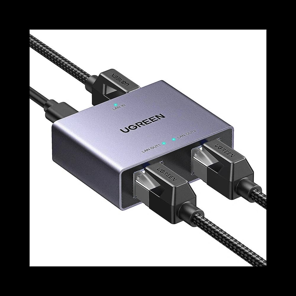 UGREEN NW301 ethernet elosztó adapter (1x2) - 2