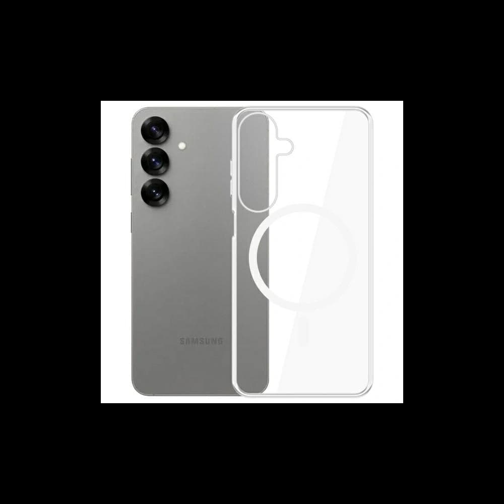 Etui 3MK MagCase Samsung Galaxy S25+ Plus MagSafe průhledný/clear - 4