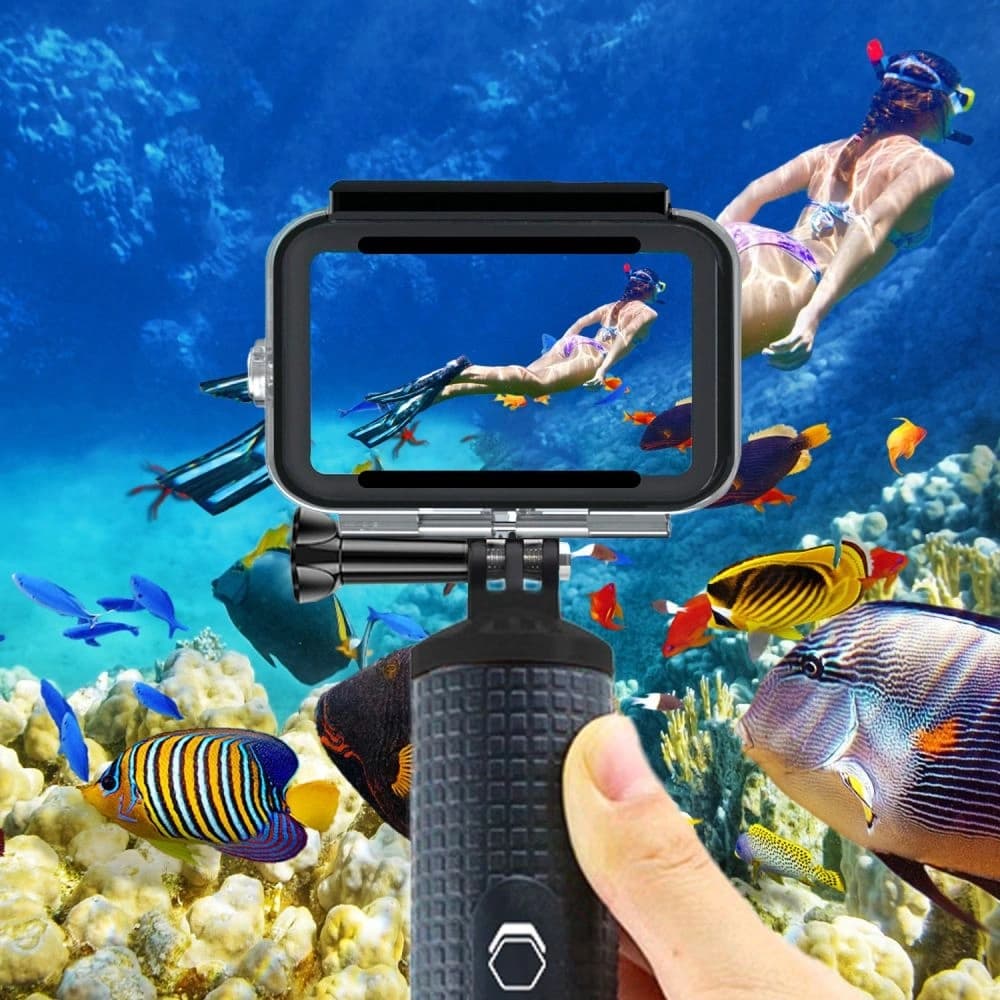 Tech-Protect GA200 Waterproof Case GOPRO Hero 9 / 10 / 11 / 12 / 13 Clear - 4