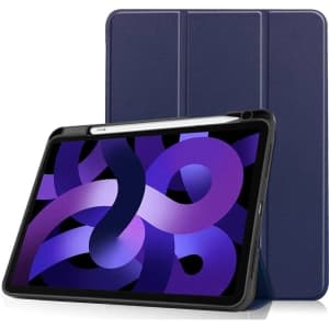 Bizon Case Tab Lizard Apple iPad Air 5 / Air 4 navy blue