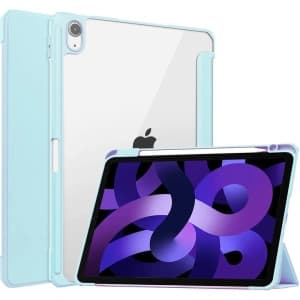 Bizon Case Tab Clear Matt Apple iPad Air 6 / Air 5 / Air 4 / iPad Pro 11 2018 kék