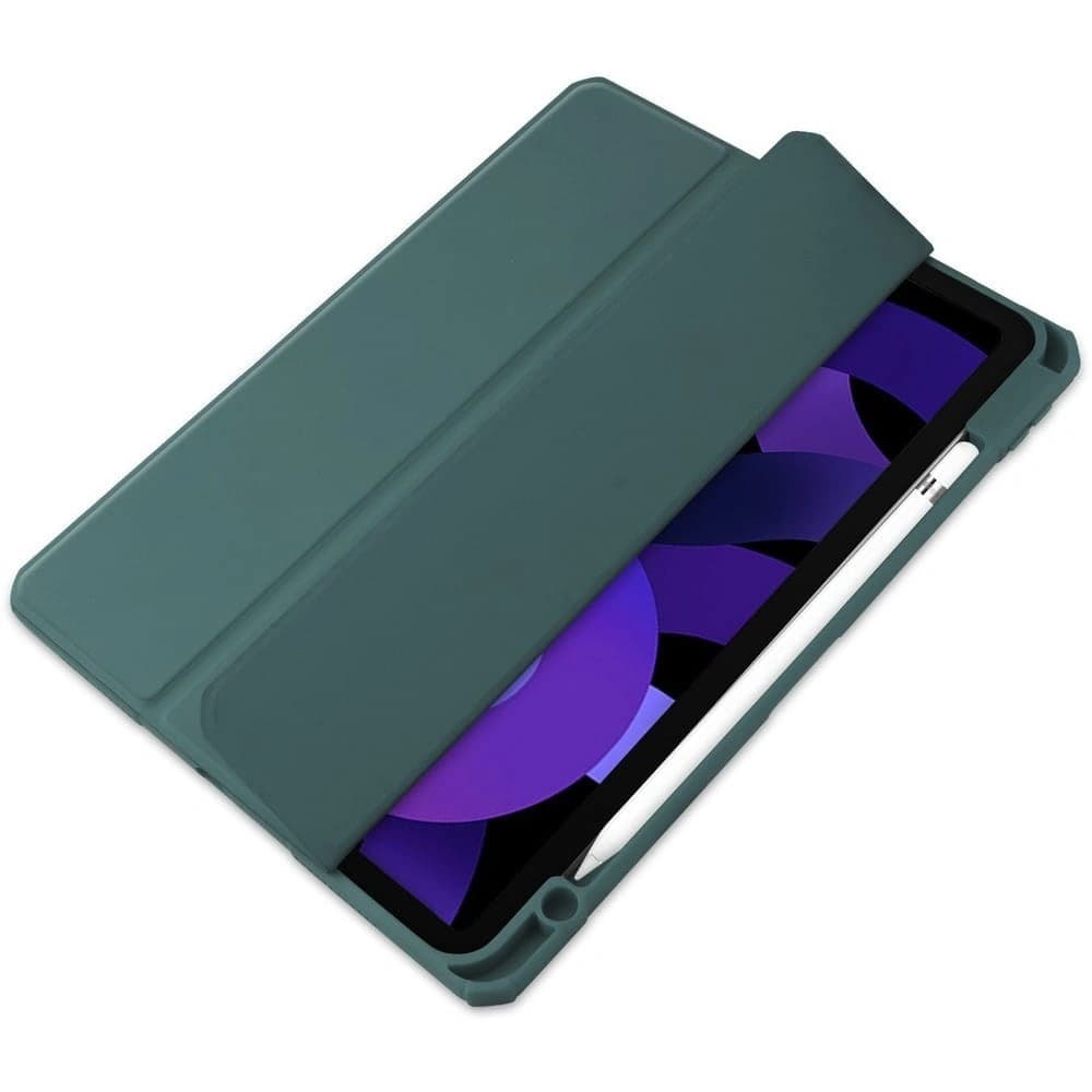 Bizon Case Tab Clear Matt Apple iPad Air 6 / Air 5 / Air 4 / iPad Pro 11 2018 sötétzöld - 4