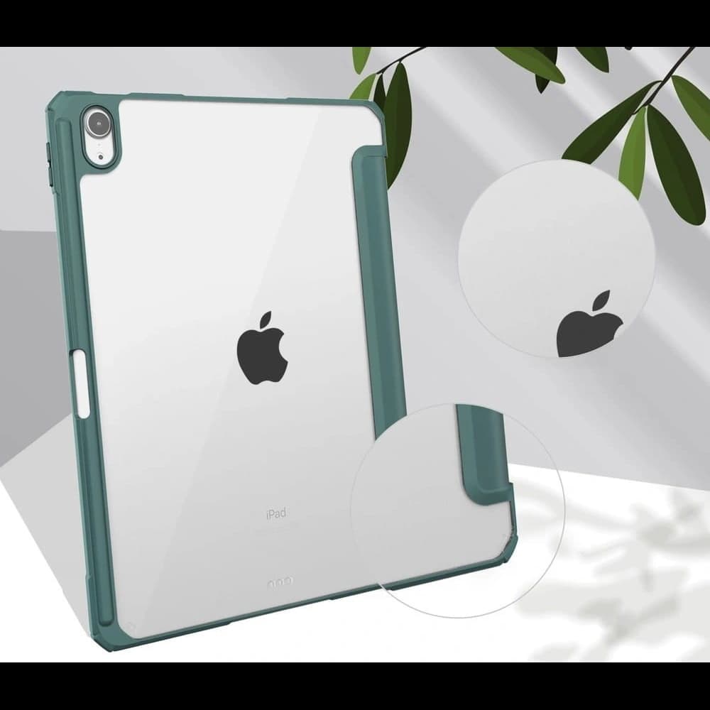 Bizon Case Tab Clear Matt Apple iPad Air 6 / Air 5 / Air 4 / iPad Pro 11 2018 sötétzöld - 7