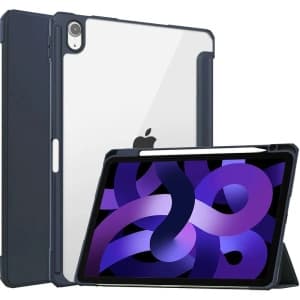 Bizon Case Tab Clear Matt Apple iPad Air 6 / Air 5 / Air 4 / iPad Pro 11 2018 sötétkék