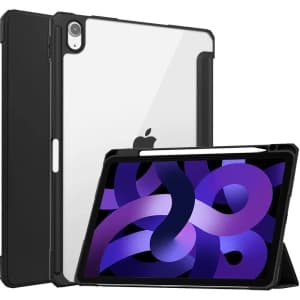 Bizon Case Tab Clear Matt Apple iPad Air 6 / Air 5 / Air 4 / iPad Pro 11 2018 fekete