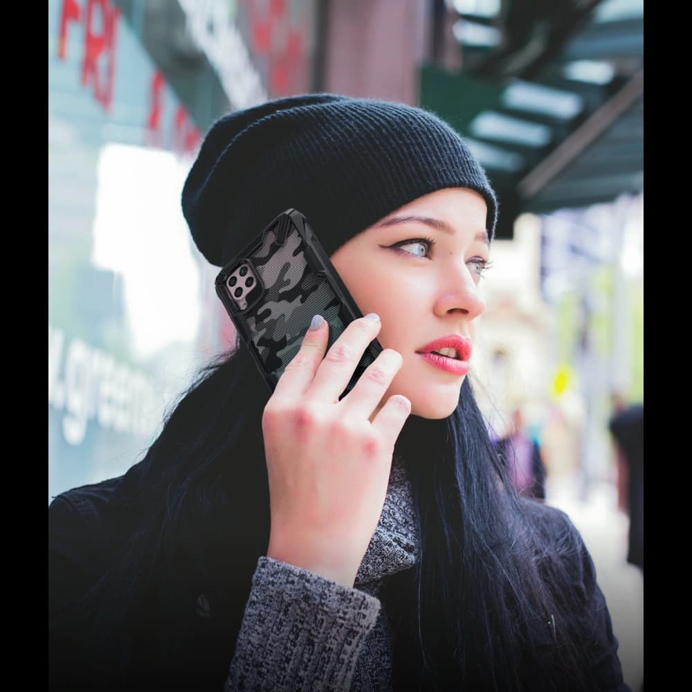 Ringke Fusion-X Huawei P40 Pro Camo (Moro) Black - 8