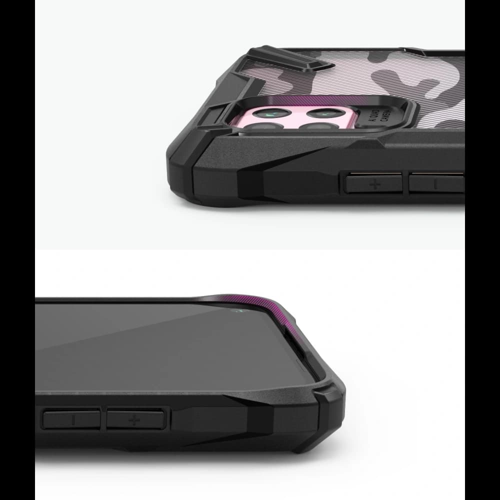 Ringke Fusion-X Huawei P40 Pro Camo (Moro) Black - 12