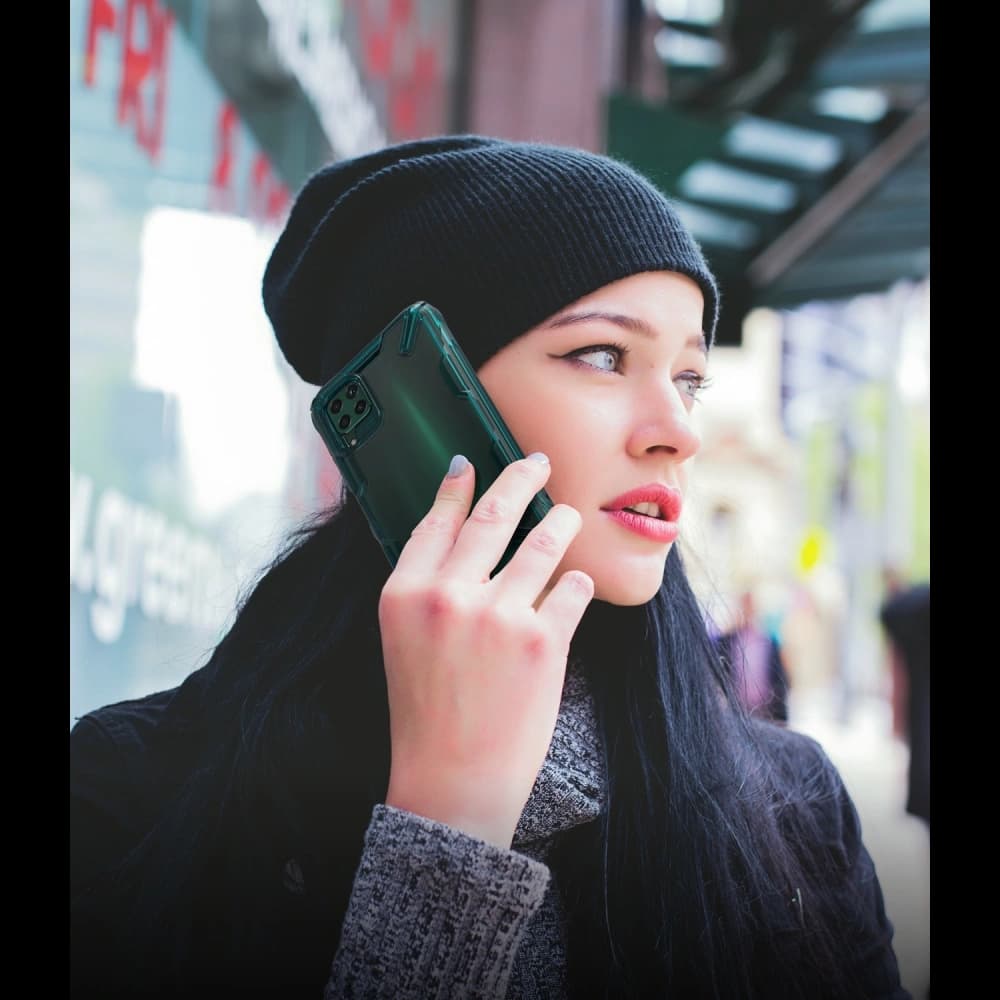 Ringke Tasche Fusion-X Huawei P40 Pro Türkis Grün - 20