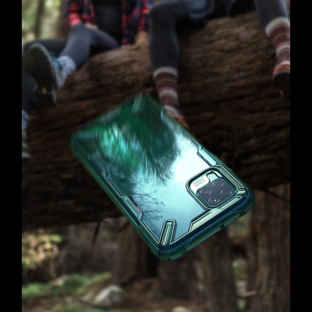 Ringke Tasche Fusion-X Huawei P40 Pro Türkis Grün - 18