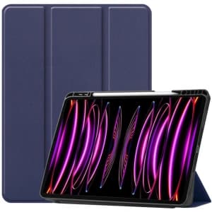 Bizon Case Tab Lizard Apple iPad Pro 12.9 2022/2021/2020/2018 marineblau