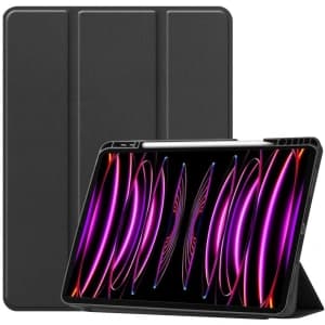 Bizon Case Tab Lizard Apple iPad Pro 12.9 2022/2021/2020/2018 schwarz