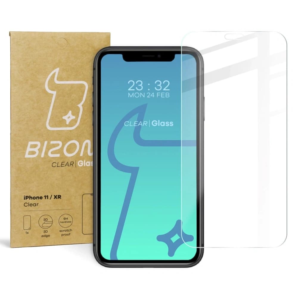 Sklárna tvrzená Bizon Glass Clear pro Apple iPhone 11 / Xr - 1
