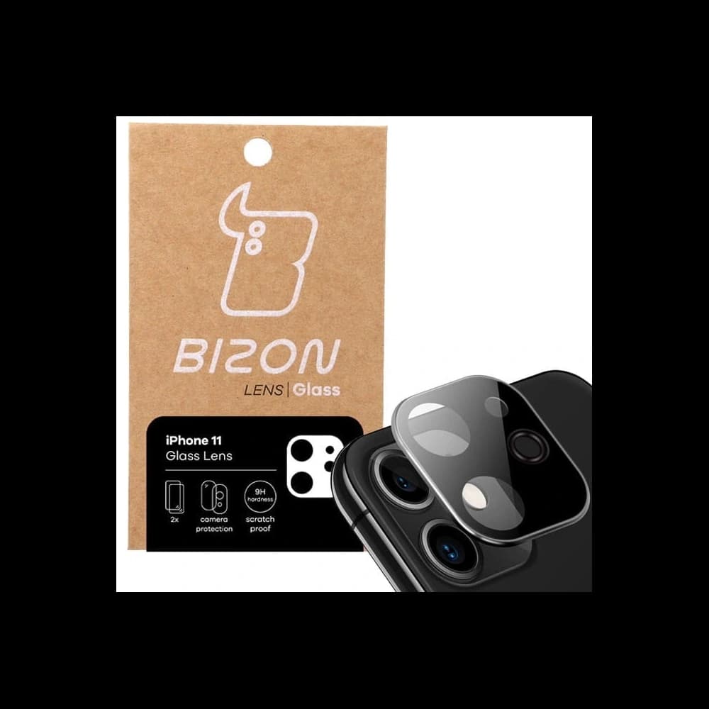 Bizon Glass Lens Apple iPhone 11 [2 PACK] - 1