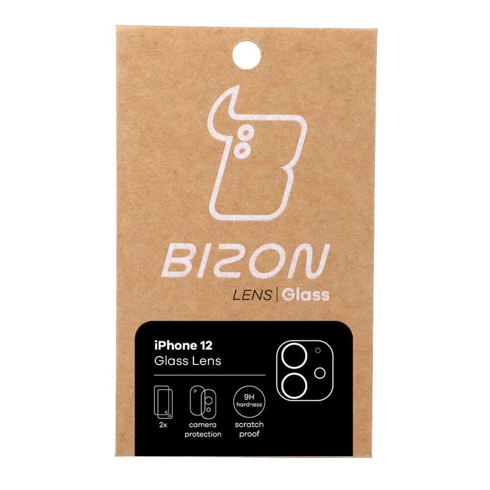 Bizon Glass Lens Apple iPhone 12 [2 PACK] - 7