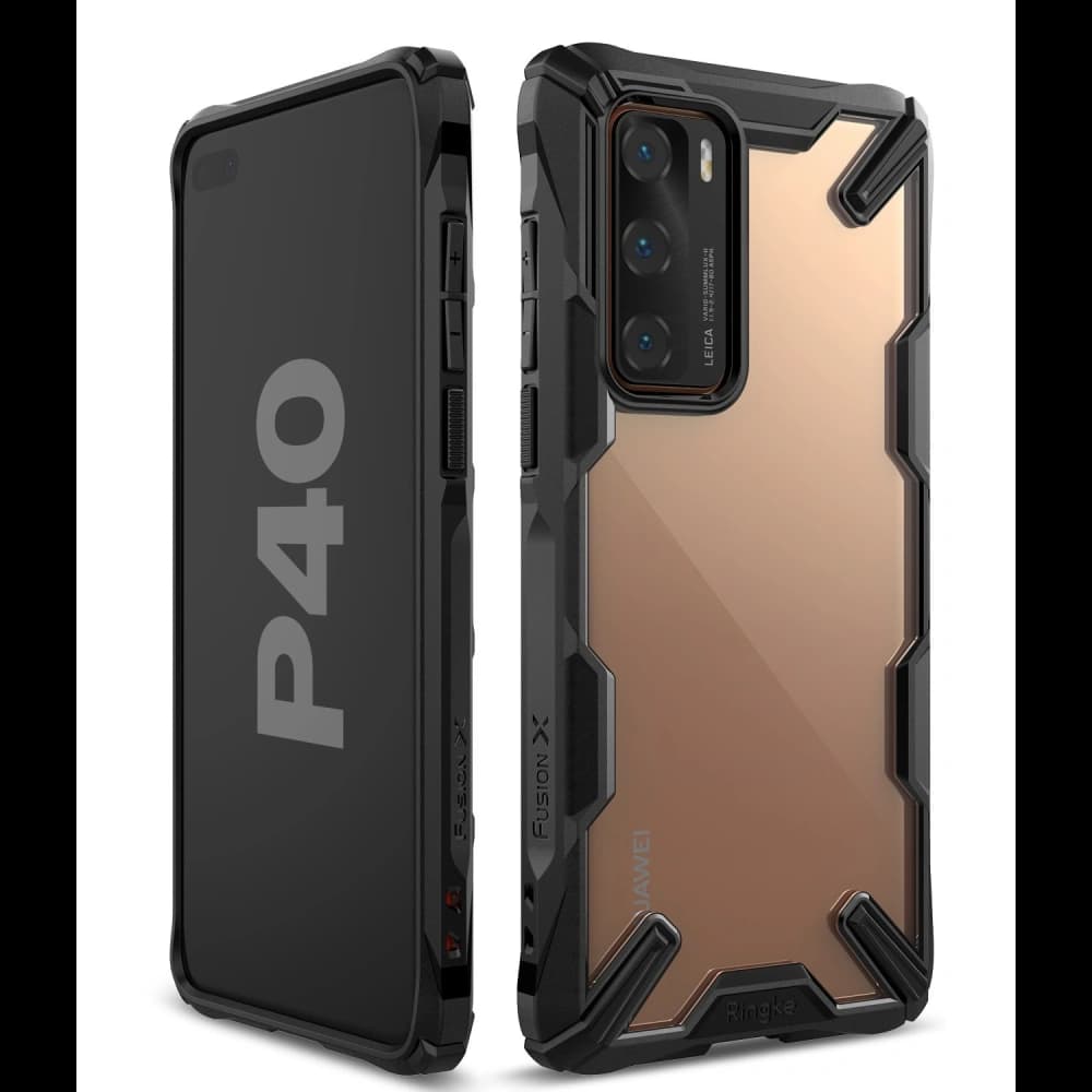 Ringke Case Fusion-X Huawei P40 Schwarz - 3